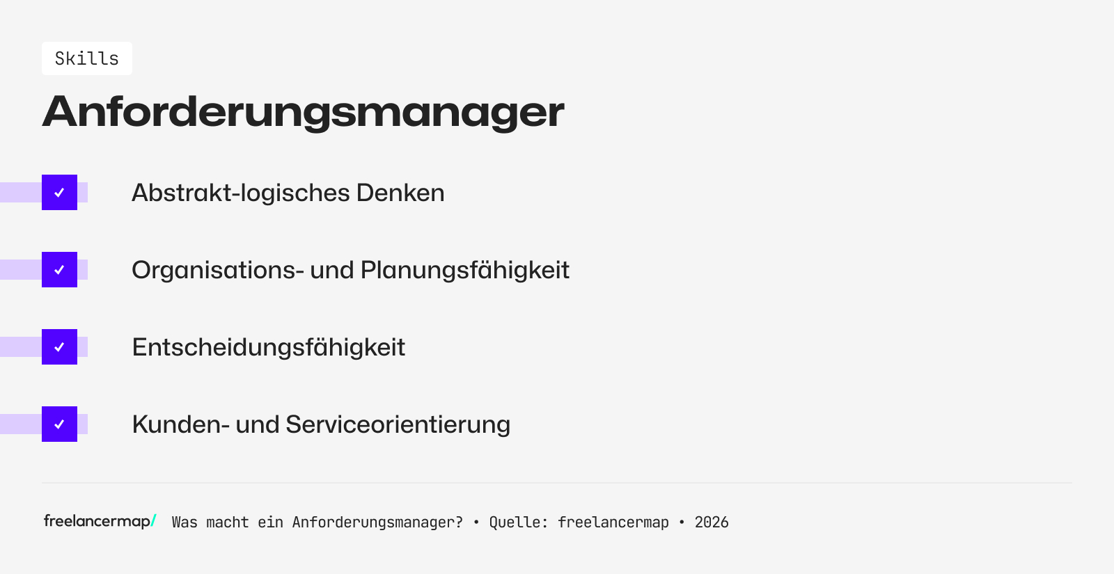 Diese Skills sollte ein Anforderungsmanager besitzen