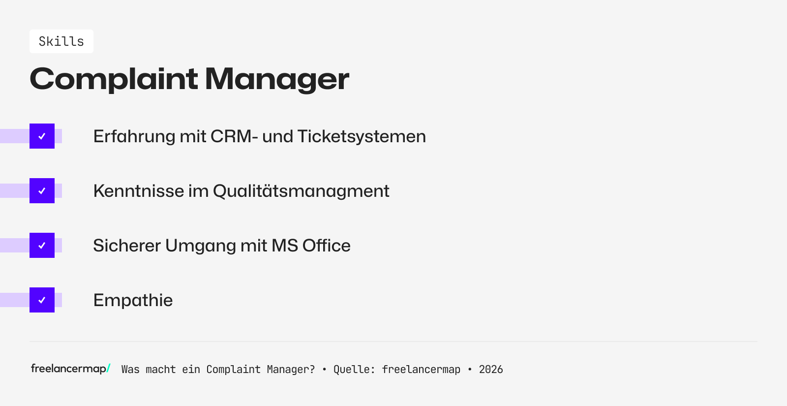 Diese Skills sollte ein Complaint Manager besitzen