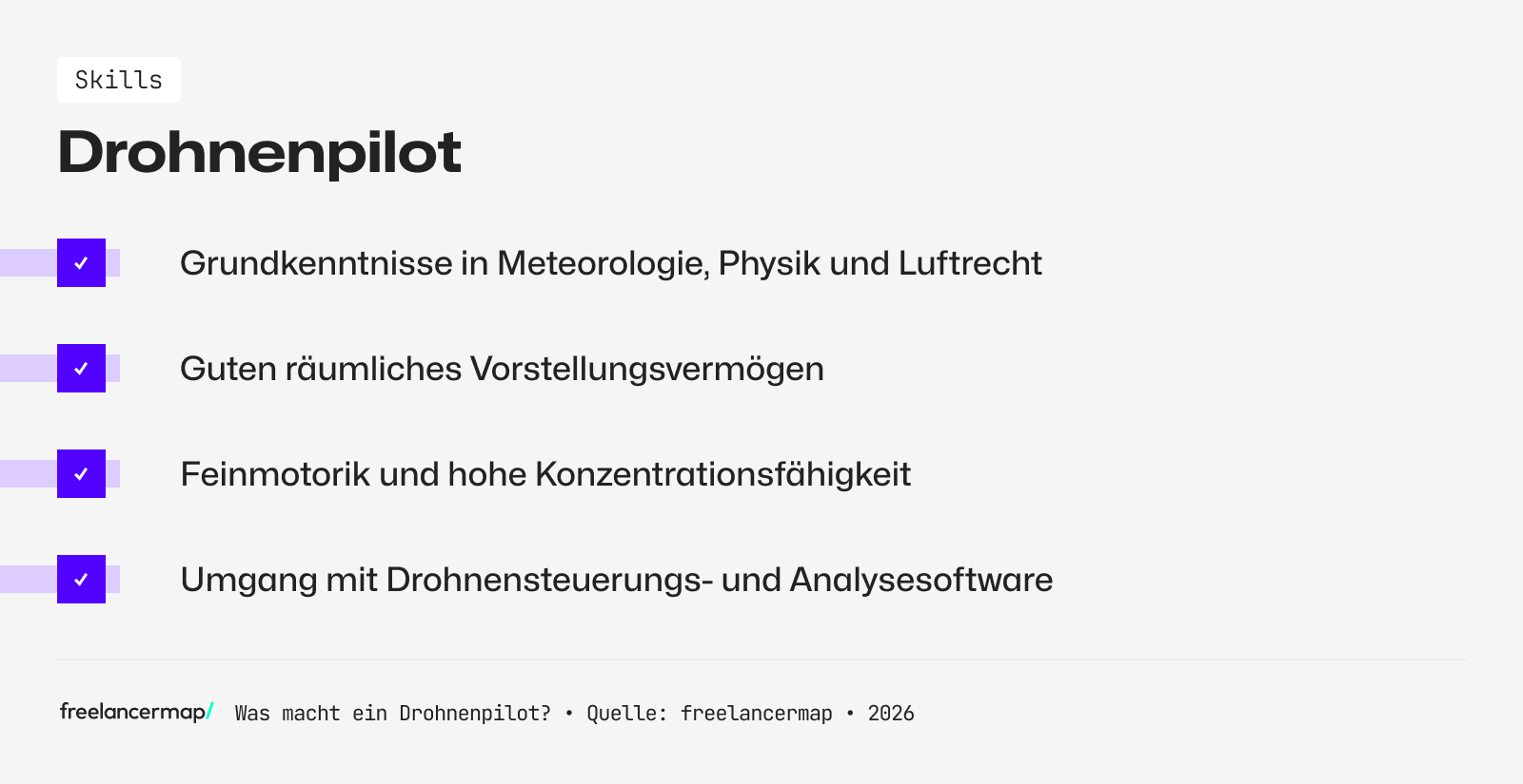 Diese Skills sollte ein Drohnenpilot besitzen