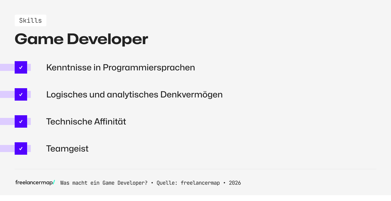 Diese Skills sollte ein Game Developer besitzen