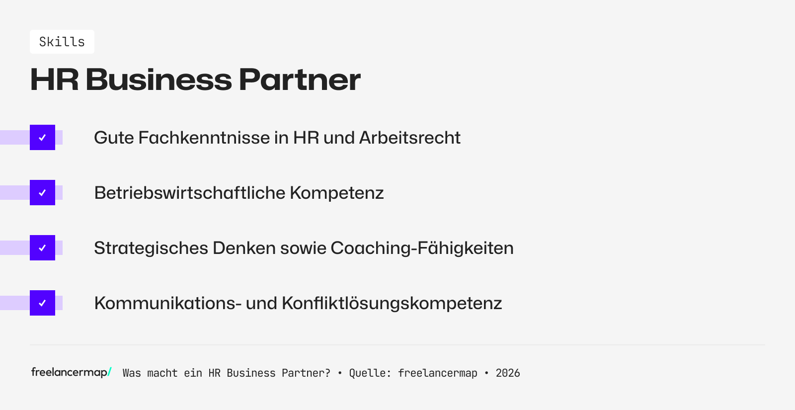 Diese Skills braucht ein HR Business Partner