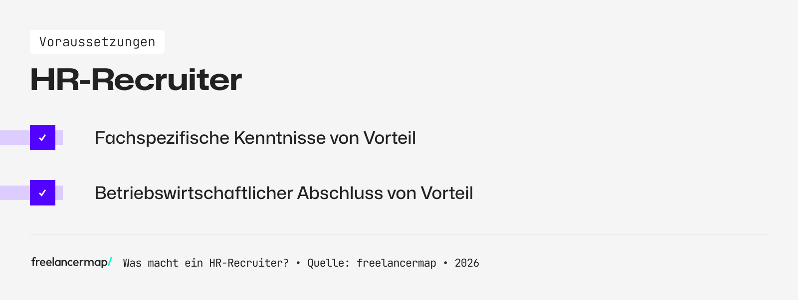 Voraussetzungen, um HR-Recruiter zu werden