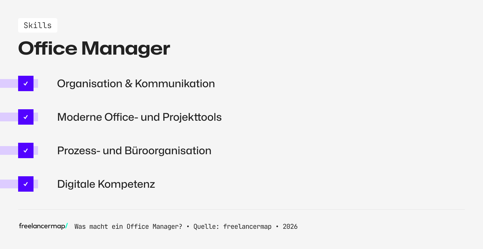 Diese Skills sollte ein Office Manager mitbringen