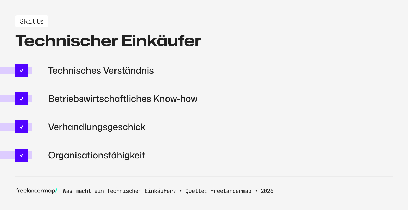 Diese Skills sollte ein Technischer Einkäufer besitzen