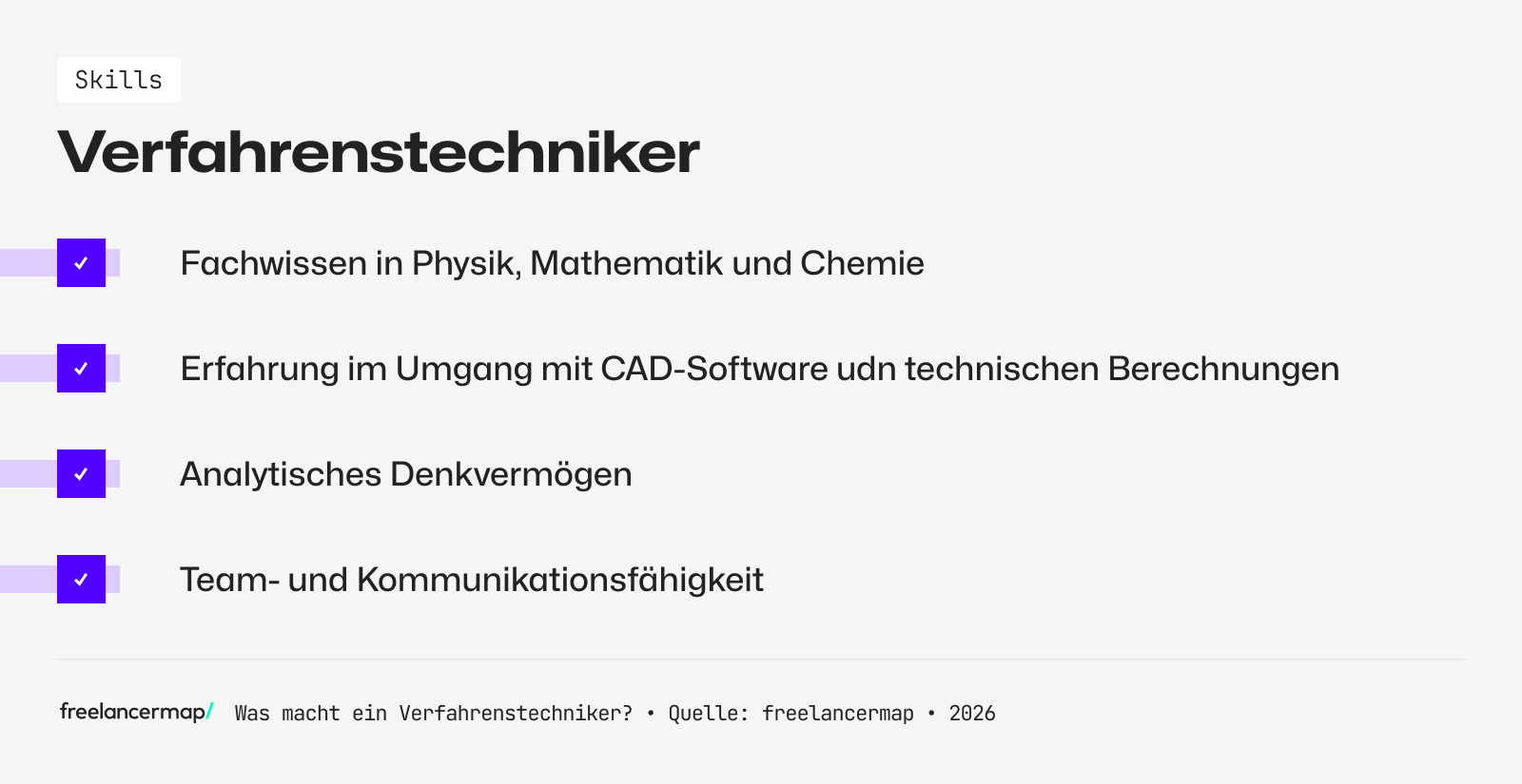 Diese Skills sollte ein Verfahrenstechniker mitbringen
