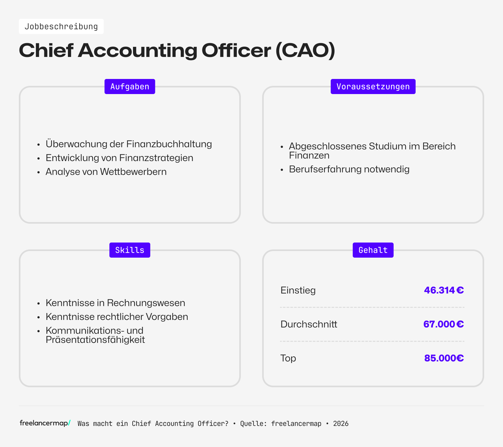 Berufsbild Chief Accounting Officer im Überblick
