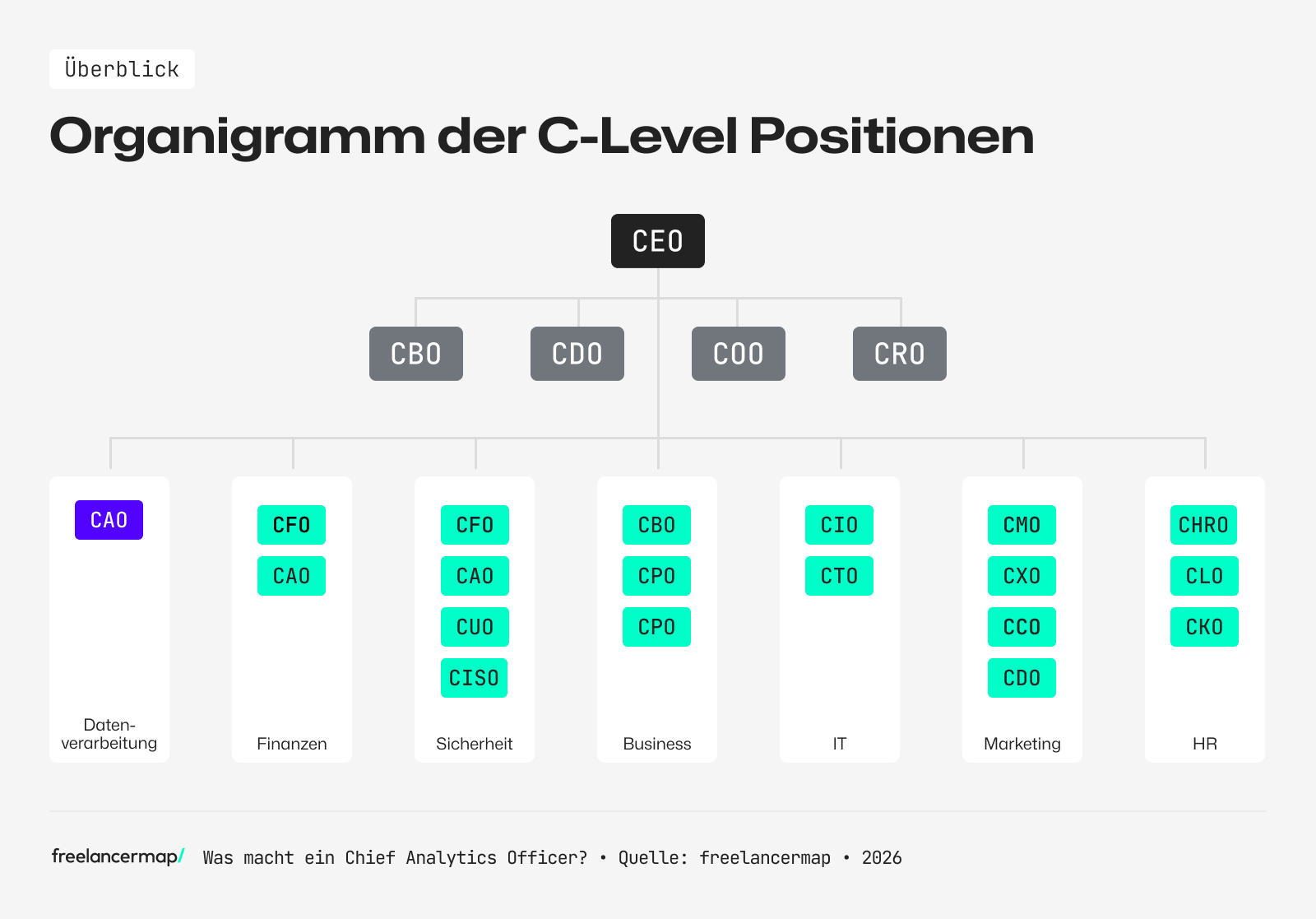 Berufsbild Chief Analytics Officer im Überblick