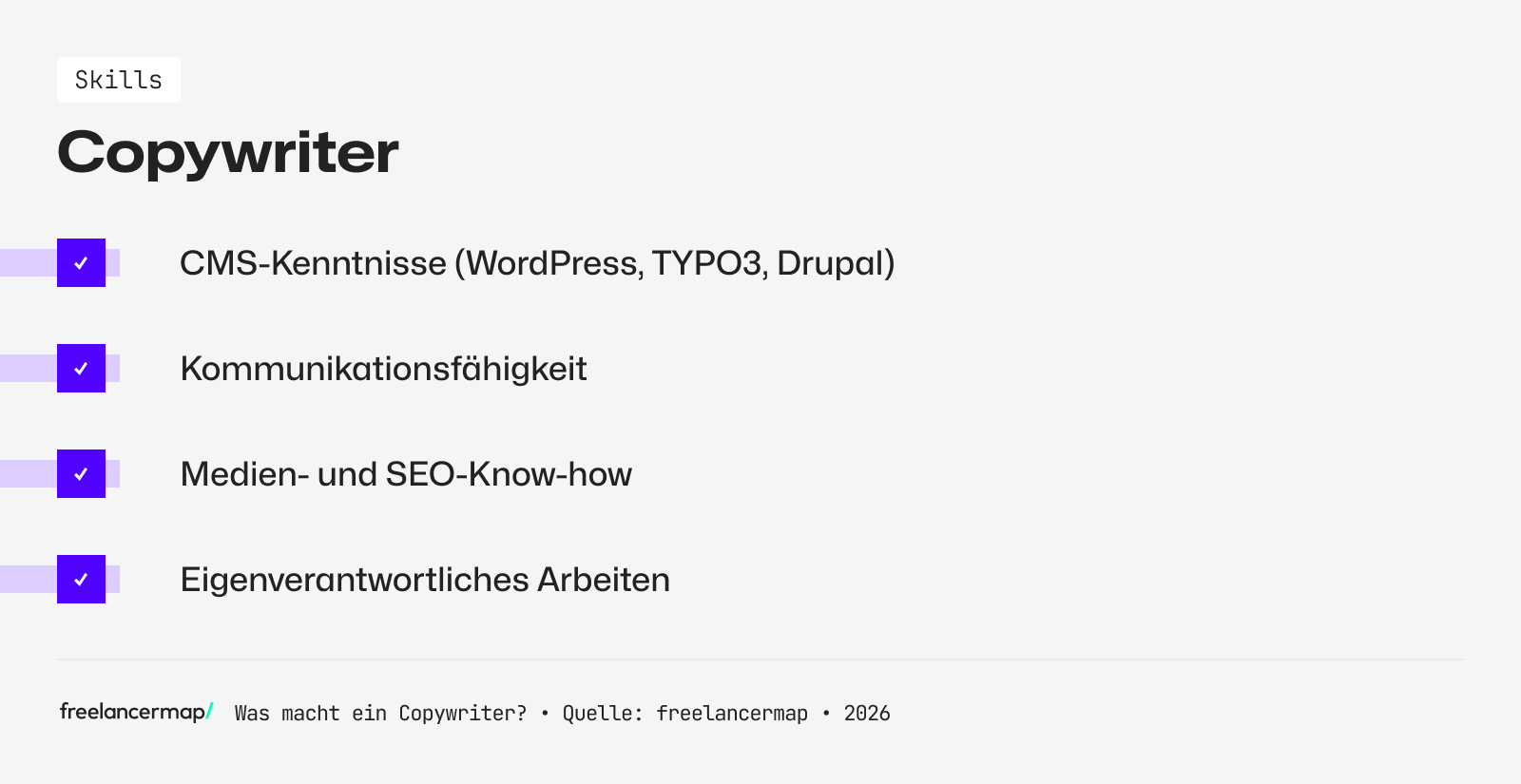 Diese Skills sollte ein Copywriter mitbringen