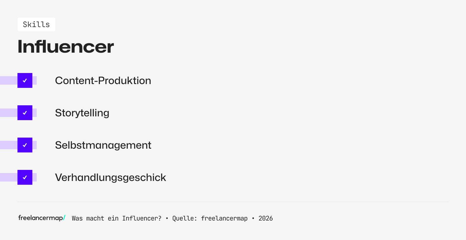Diese Skills sollte ein Influencer besitzen