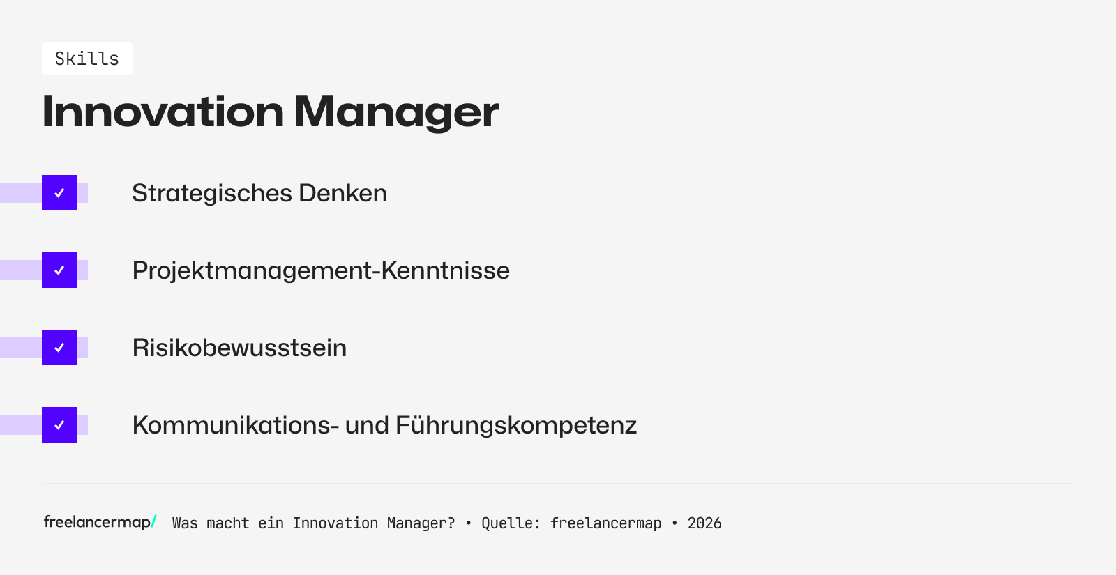 Diese Skills sollte ein Innovation Manager mitbringen