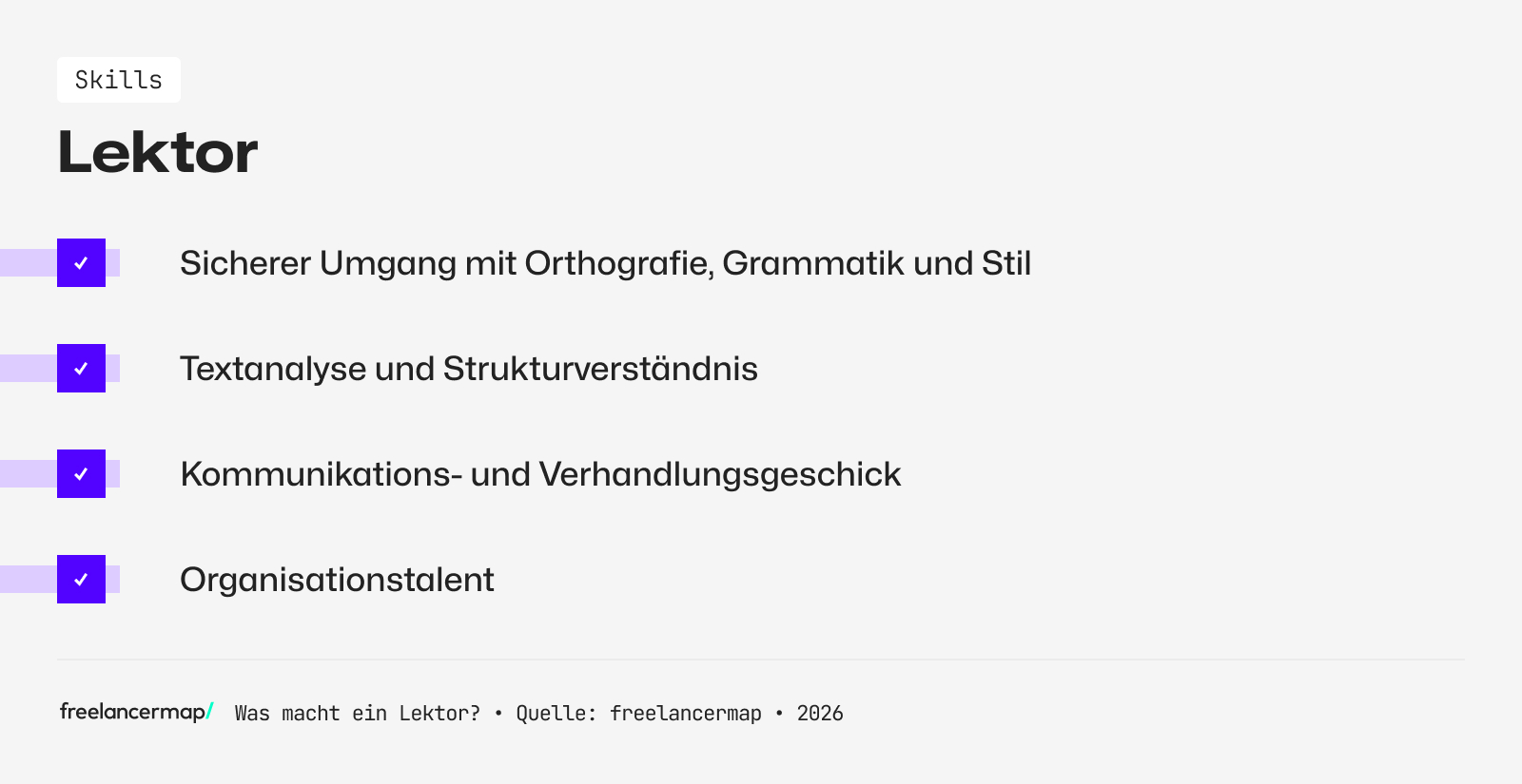 Diese Skills sollte ein Lektor mitbringen