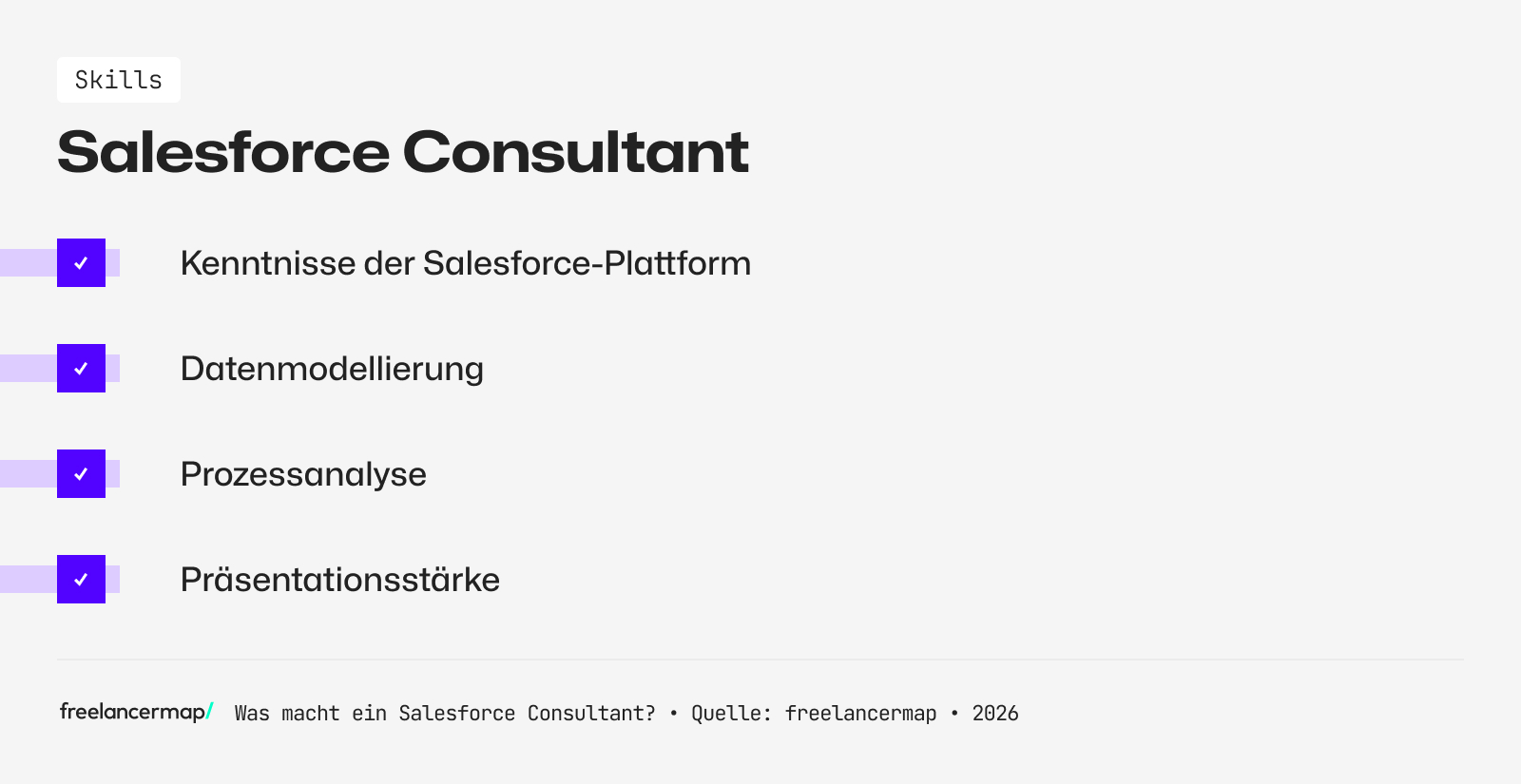 Diese Skills sollte ein Salesforce Consultant besitzen