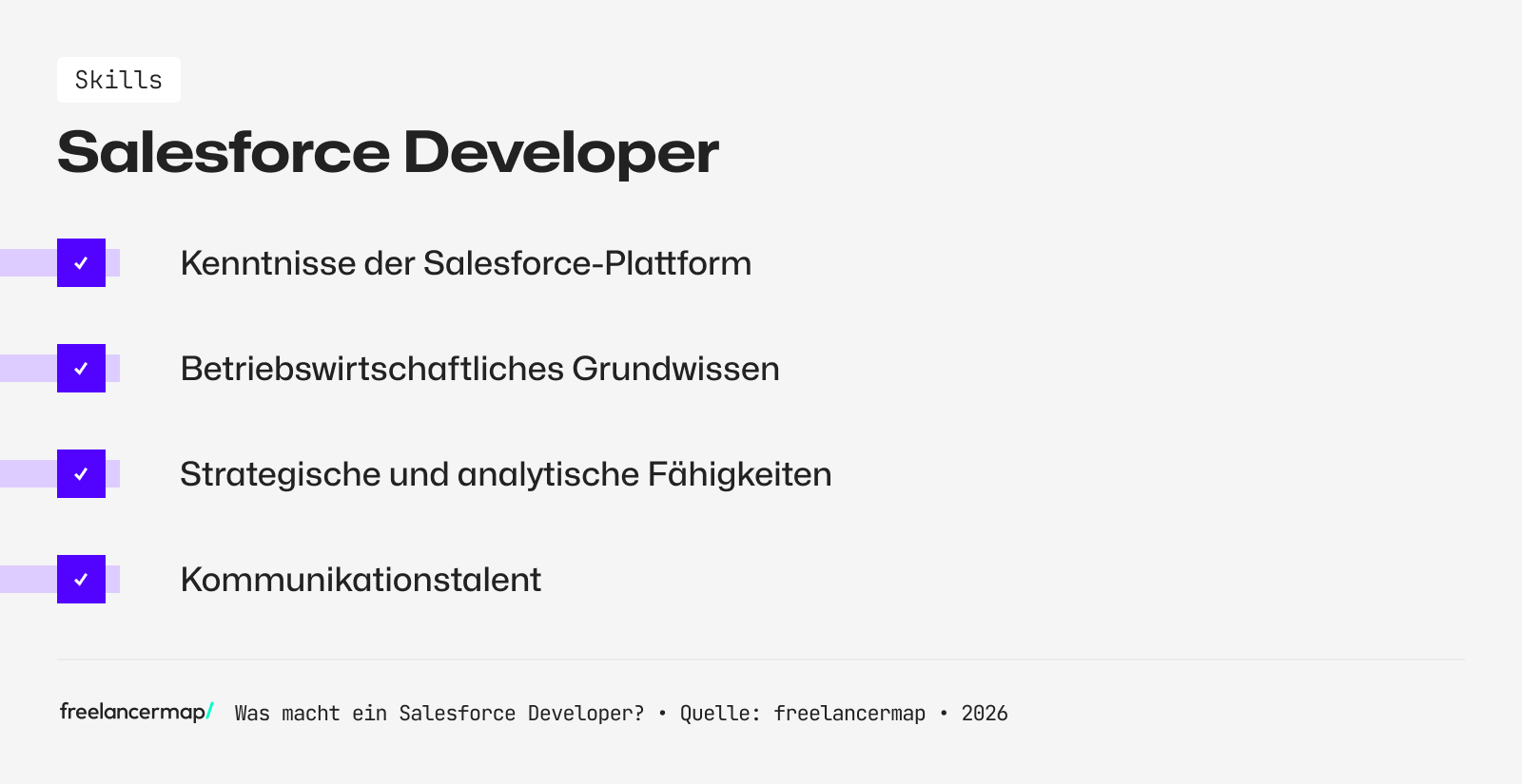 Diese Skills sollte ein Salesforce Developer besitzen
