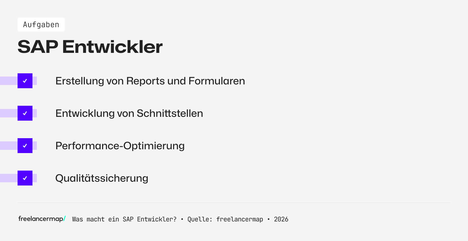 Aufgabenbereiche des SAP Entwickler
