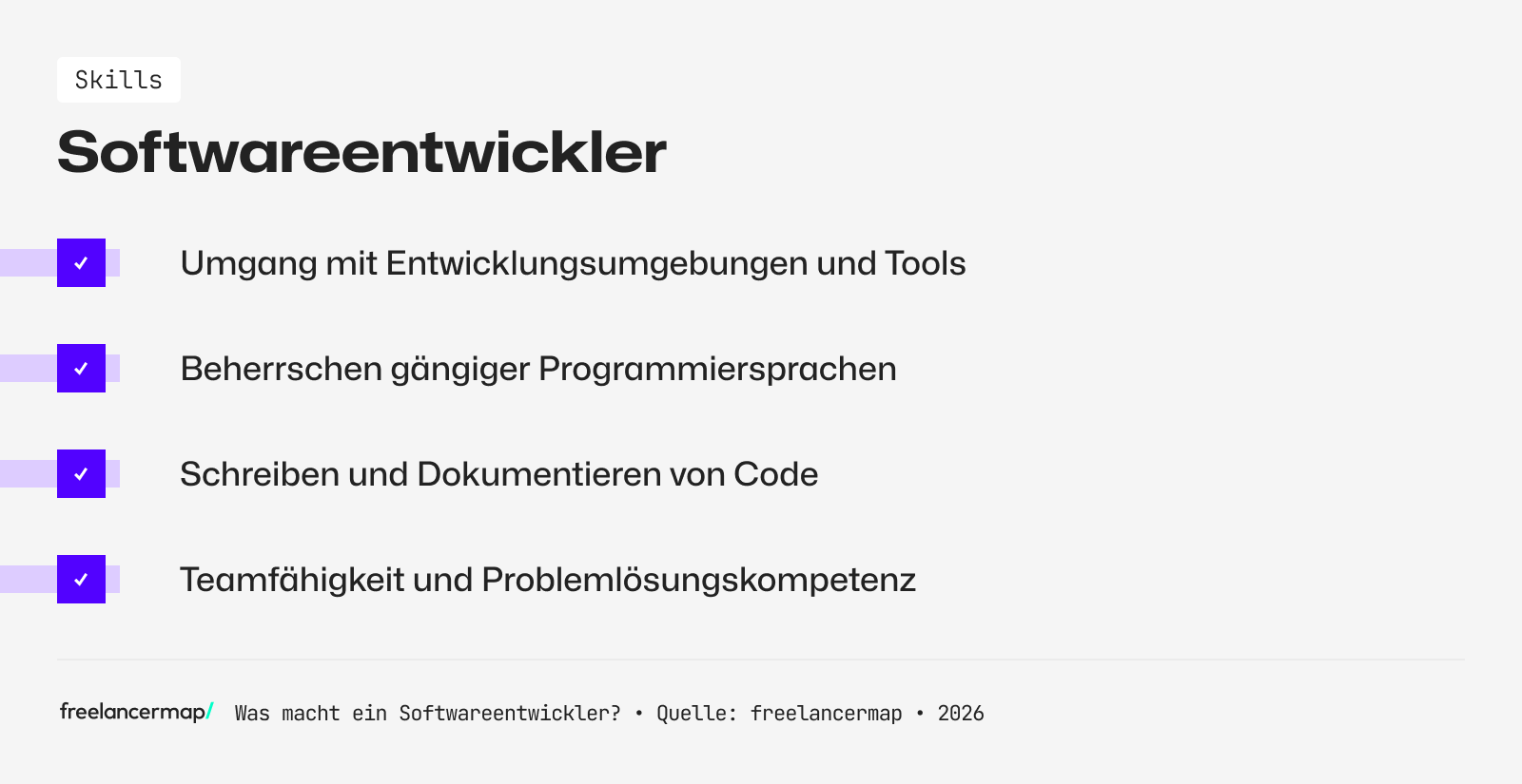 Diese Skills brauchen Softwareentwickler