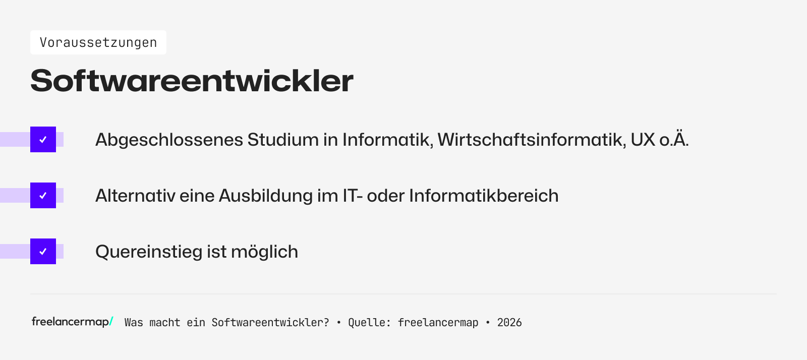 Mit diesen Voraussetzungen kann man Softwareentwickler werden